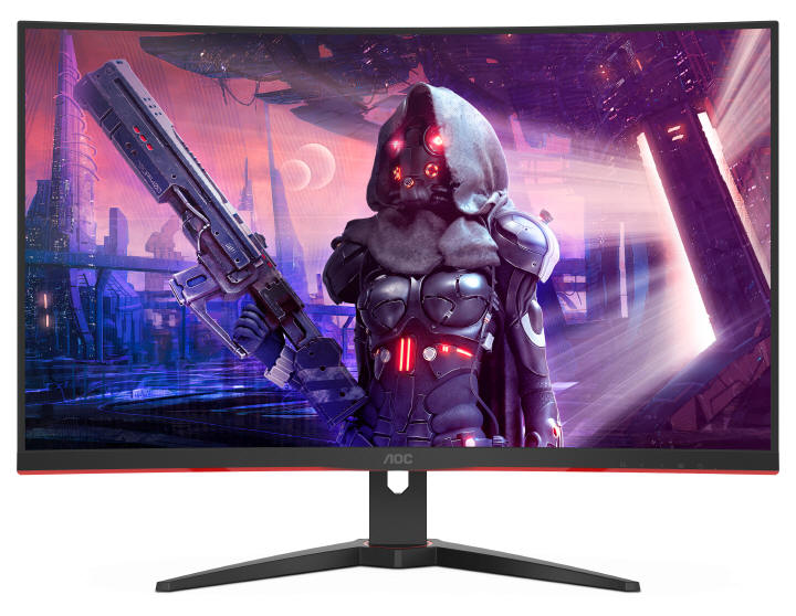 AOC - dwa nowe zakrzywione monitory 32” z odświeżaniem 165 Hz