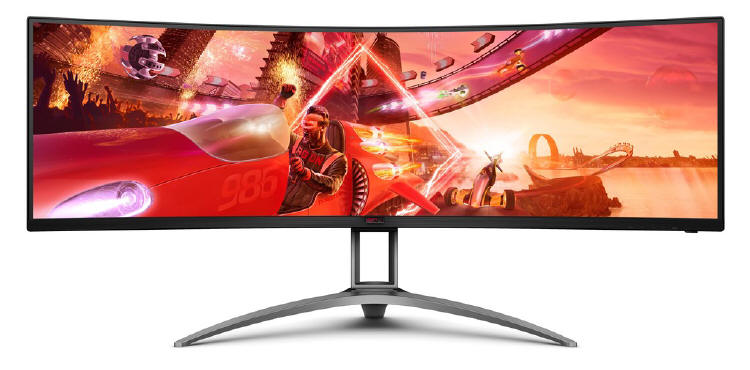 AOC AGON AG493UCX o proporcjach 32:9