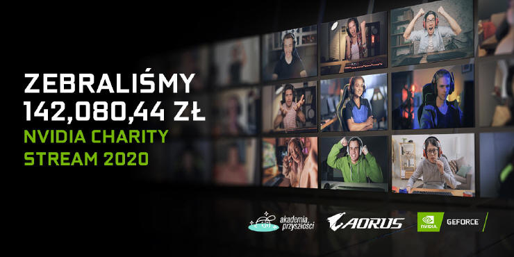 Podczas charytatywnej transmisji zebrano ponad 140 tysięcy złotych