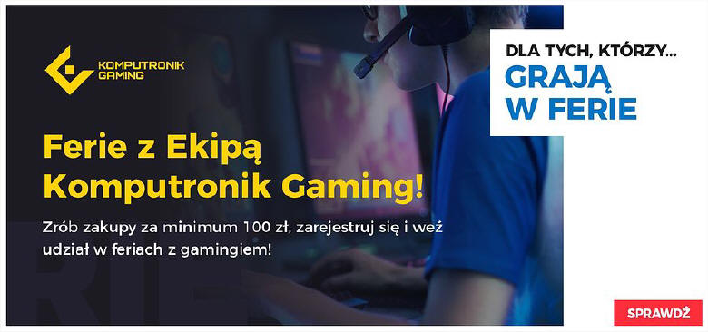 Komputronik - Ferie z Gamingiem!