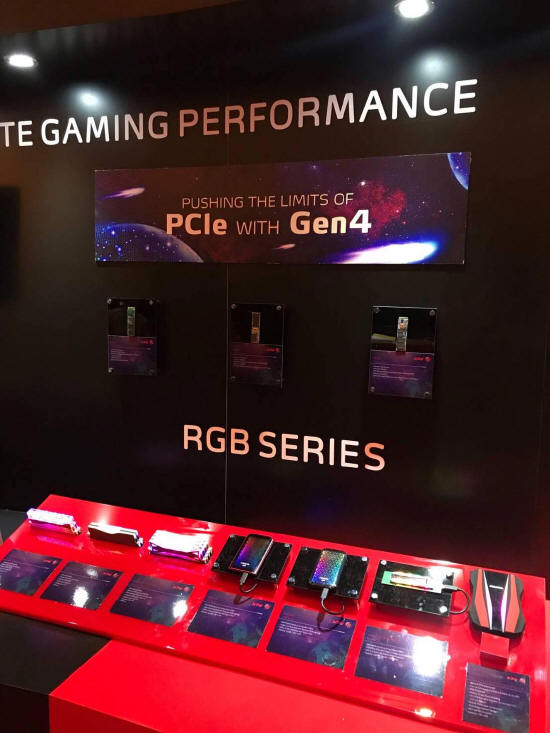 XPG prezentuje superszybkie nośniki SSD z PCIe 4.0