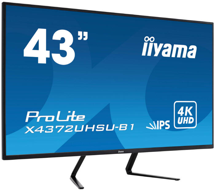 iiyama ProLite X4372UHSU-B1 - wielozadaniowy monitor 4K
