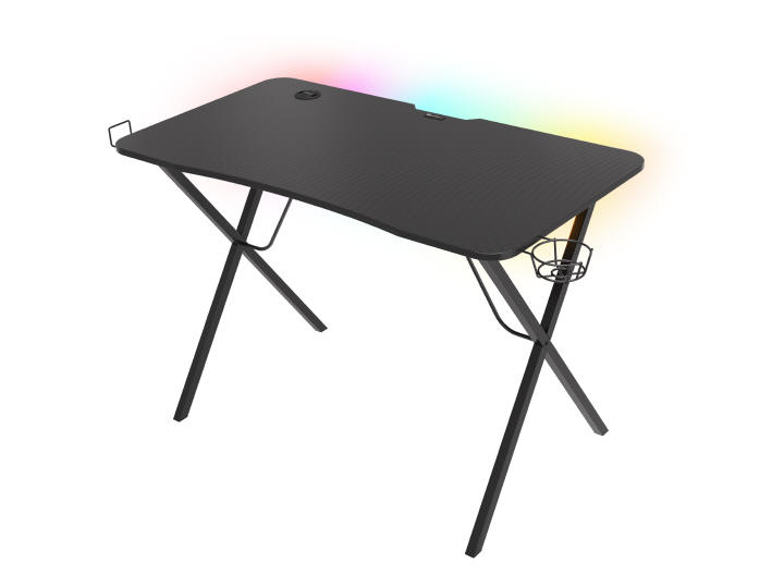 Genesis HOLM 200 RGB - ergonomiczne biurko gamingowe