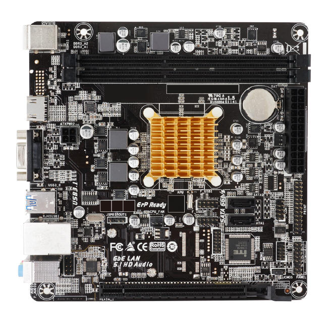 BIOSTAR SoC A68N-2100K z Procesorem AMD Dual Core