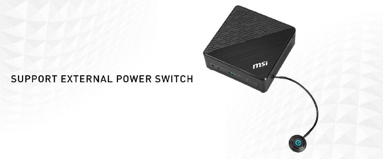 MSI - Mini-PC Cubi 5 i monitor PRO MP221