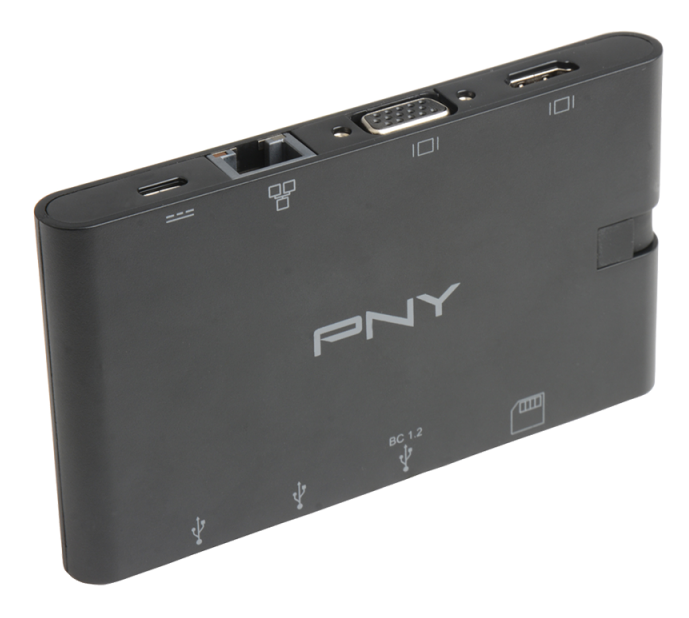 PNY All-In-One USB-C Mini Portable Dock