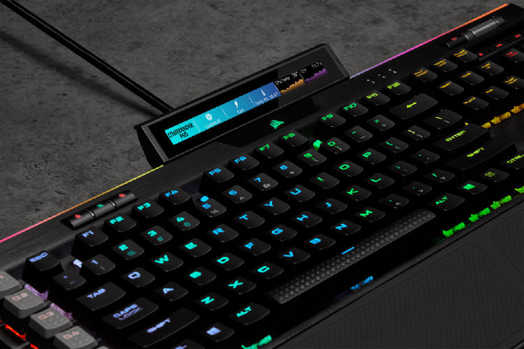 CORSAIR iCUE NEXUS - Steruj za pomocą dotyku