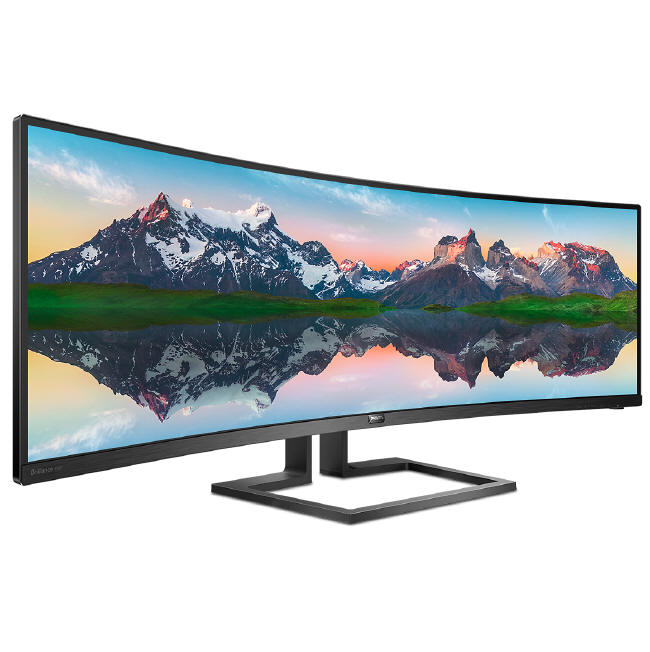 Philips 498P9 - 49-cali na biurku...