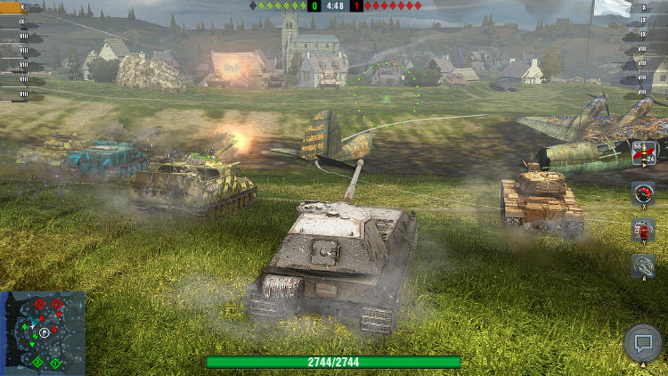 Premiera World of Tanks Blitz na Nintendo Switch