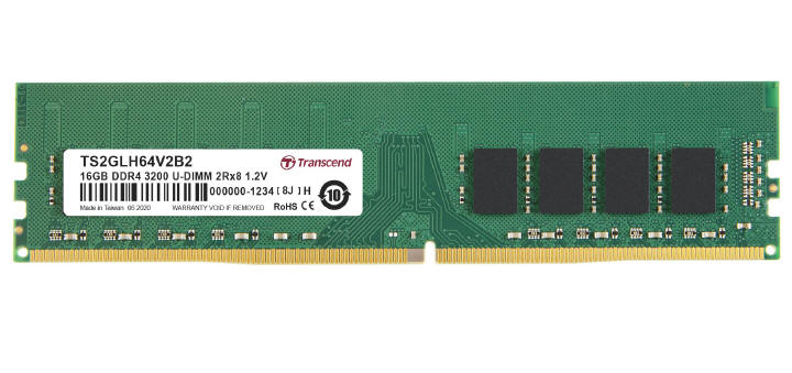 TRANSCEND - Nowe, przemysłowe moduły DDR4 3200