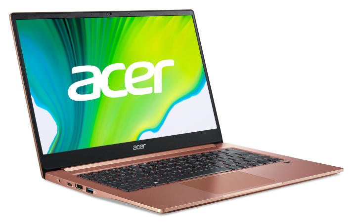 Ceny laptopów Acer Swift 5 i Swift 3 z procesorami Intel Core 11-gen.