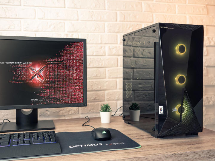 Optimus E-Sport GB450T-CR3 - wyważony desktop do zabawy i nauki