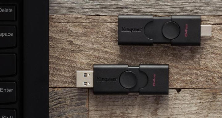 Kingston DataTraveler Duo - pamięć flash USB o podwójnym interfejsie