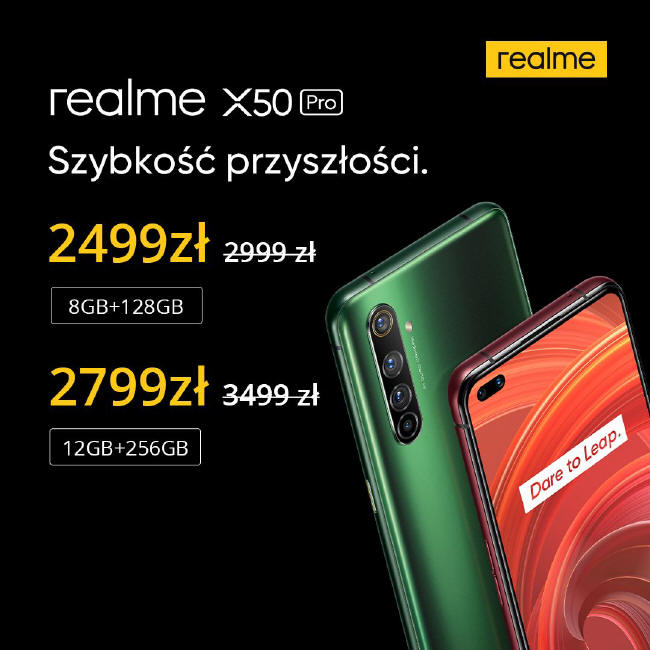 Flagowy realme X50 Pro 5G w promocji