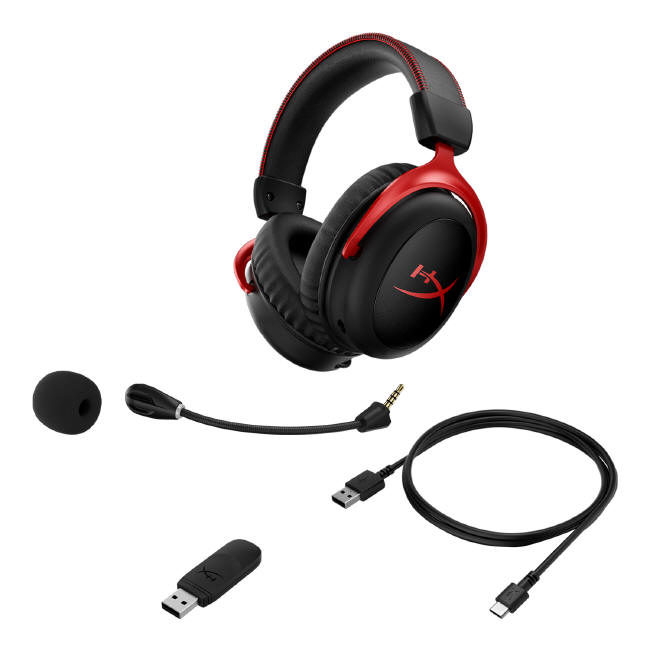 HyperX CloudII - bezprzewodowy gamingowy zestaw suchawkowy