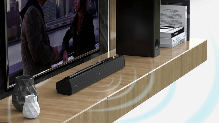 Creative Stage V2 - Soundbar z TV ARC, Surround i Clear Dialog