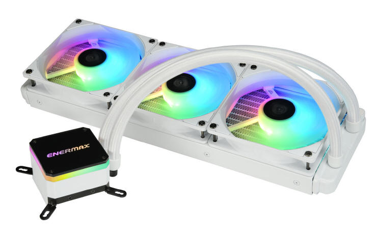 Biała wersja AIO ENERMAX LIQMAX III 360 ARGB
