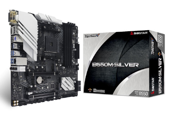 BIOSTAR B550M-SILVER dla Ryzenów