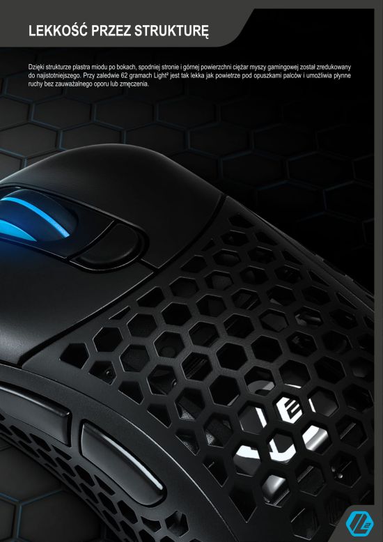 Sharkoon Light²200 – mysz do gier lżejsza niż piórko