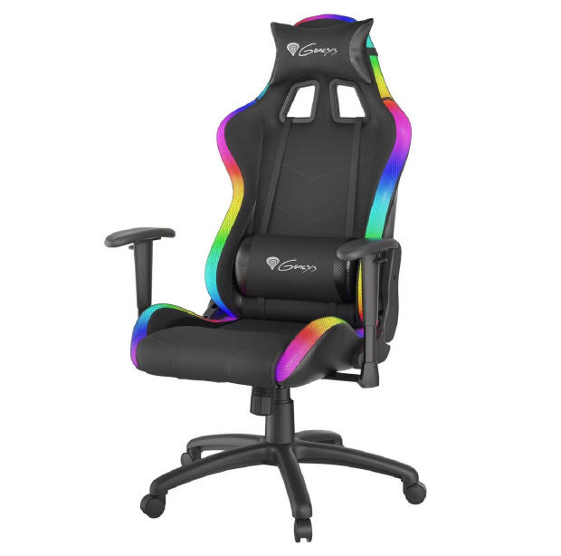 Genesis Trit 600 RGB i Trit 500 RGB - podświetlane fotele