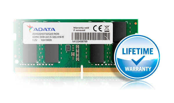 ADATA - nowe moduły pamięci RAM DDR4 U-DIMM i SO-DIMM