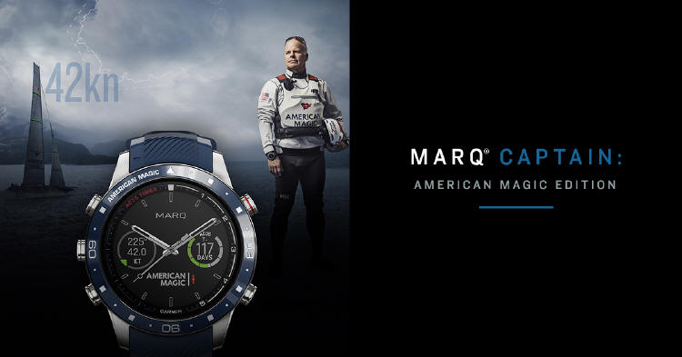 Garmin przedstawia MARQ Captain: American Magic Edition