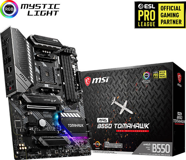 Płyty główne MSI B550