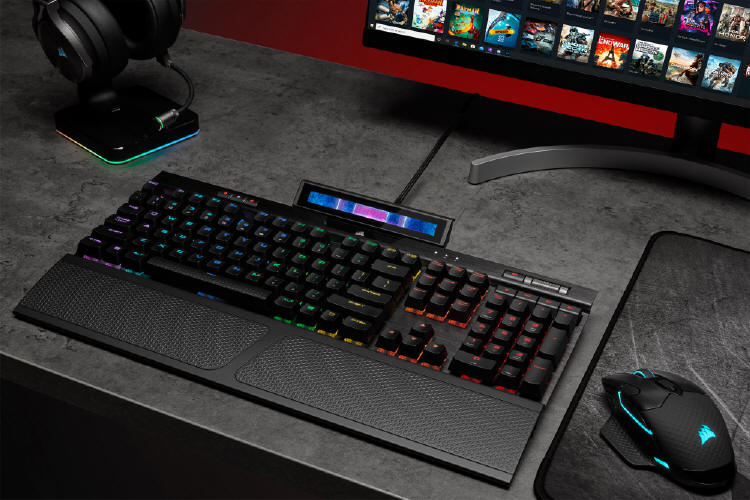 CORSAIR iCUE NEXUS - Steruj za pomocą dotyku
