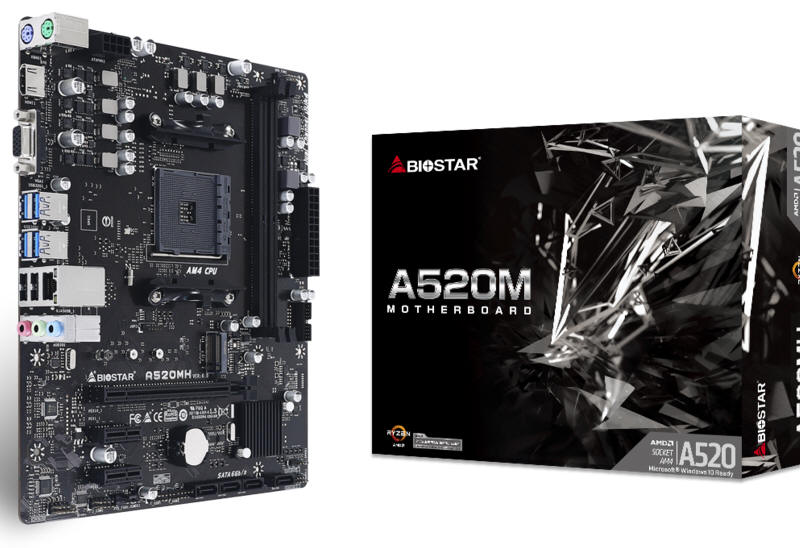 BIOSTAR - Micro-ATX A520MH V6.0