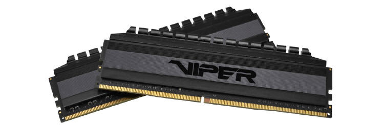 Patriot - szybsze moduły pamięci VIPER 4 BLACKOUT