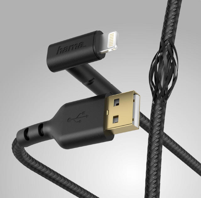 HAMA – kable ładujące, które podeprą smartfon podczas zasilania
