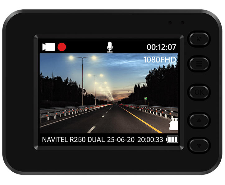 NAVITEL R250 DUAL – nagrywanie podwjnego obrazu podczas jazdy 