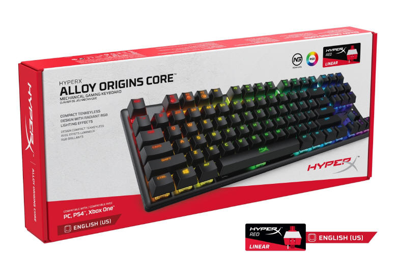 Klawiatury HyperX Alloy Origins, już dostępne
