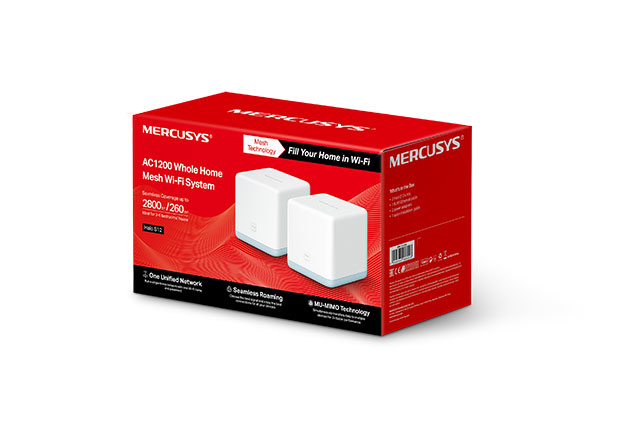 Mercusys Halo S12 – przystępny cenowo system WiFi Mesh
