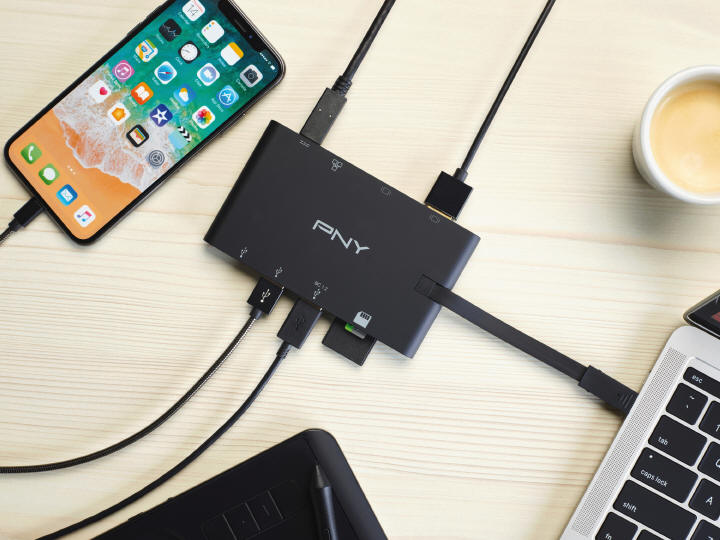 PNY All-In-One USB-C Mini Portable Dock
