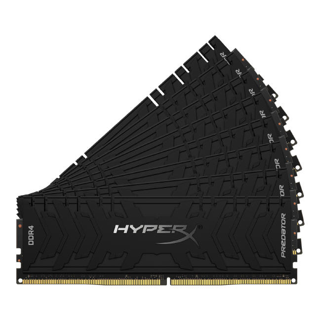 HyperX Predator DDR4 RGB i FURY DDR4 RGB o pojemności do 256 GB