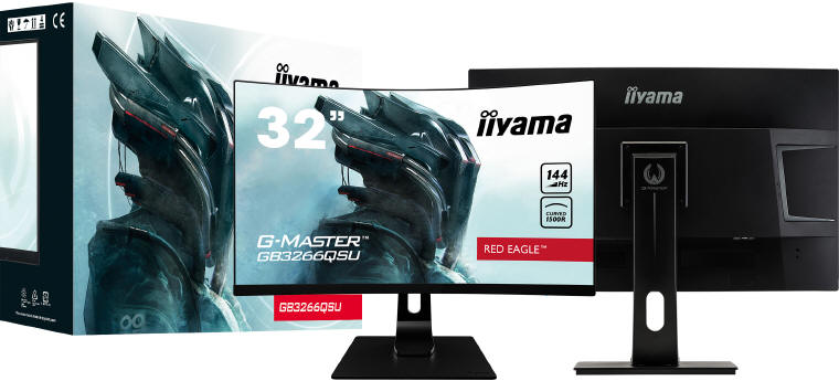 Iiyama G Master G2466HSU-B1 i GB3266QSU-B1 Red Eagle