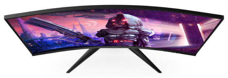 AOC - dwa nowe zakrzywione monitory 32” z odświeżaniem 165 Hz