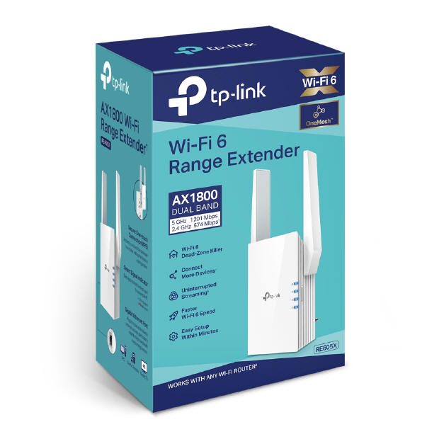 P-Link RE605X - kolejny wzmacniacz sygnału WiFi 6