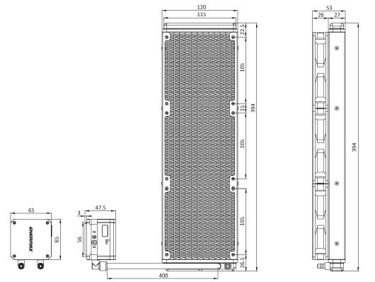 Biała wersja AIO ENERMAX LIQMAX III 360 ARGB