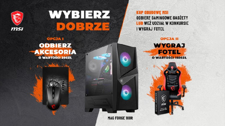 MSI MAG Forge – niedrogie i przewiewne obudowy z RGB