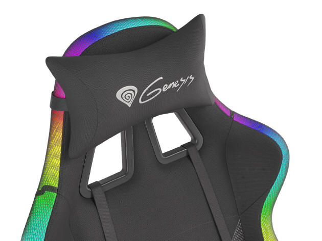 Genesis Trit 600 RGB i Trit 500 RGB - podświetlane fotele