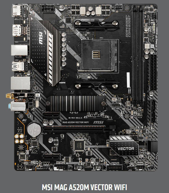 Nowy chipset AMD A520