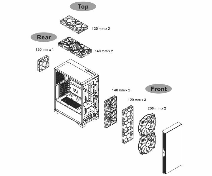 Thermaltake Versa T25 Tempered Glass