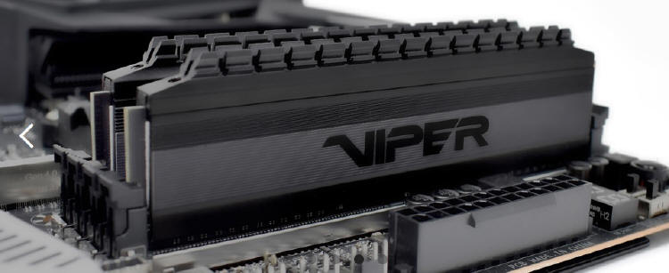 Patriot - szybsze moduły pamięci VIPER 4 BLACKOUT