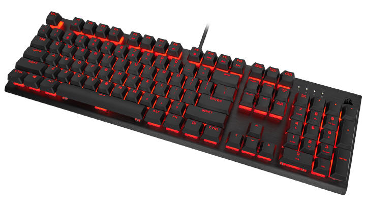 CORSAIR K60 RGB PRO z nowymi przecznikami CHERRY MX