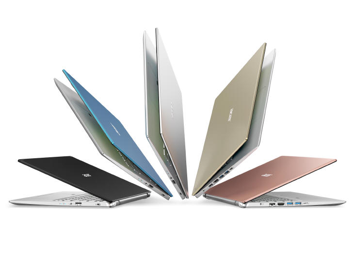 Acer Swift, Spin i Aspire - najnowsze linie notebookw