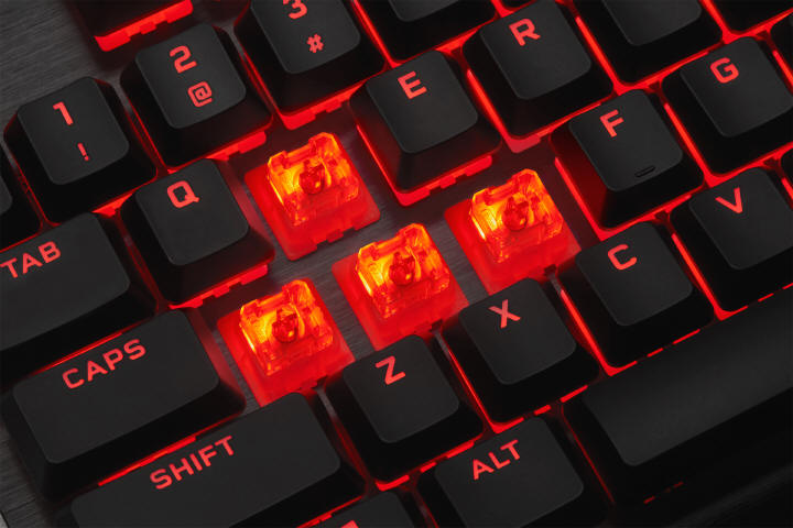 CORSAIR K60 RGB PRO z nowymi przełącznikami CHERRY MX