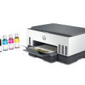 Obrazek HP przedstawia nową serię drukarek atramentowych HP Smart Tank 700
