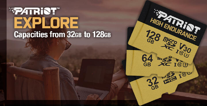 Patriot - nowe karty pamięci High Endurance microSDHC/XC z serii EP